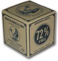 Cube de savon de Marseille  l'huile d'olive Marius Fabre 400g emballage carton rtro.